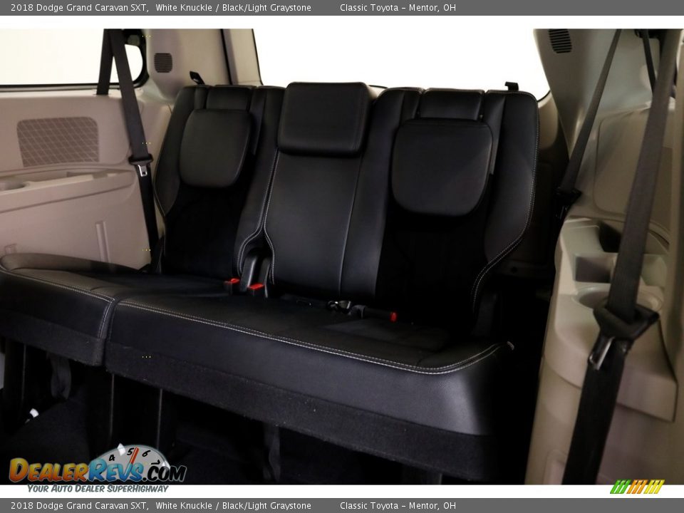2018 Dodge Grand Caravan SXT White Knuckle / Black/Light Graystone Photo #19