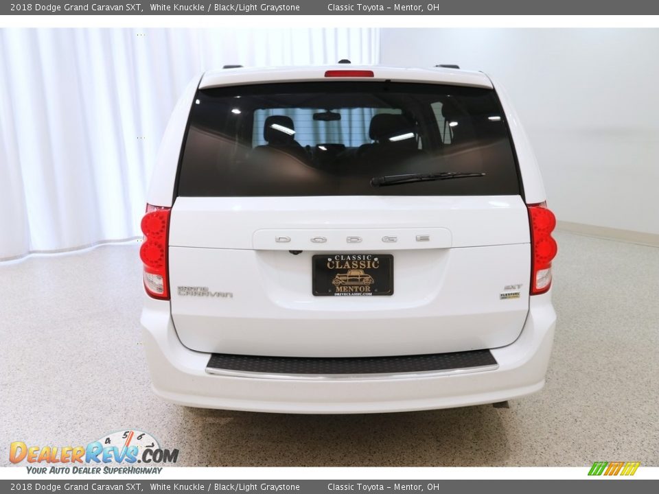 2018 Dodge Grand Caravan SXT White Knuckle / Black/Light Graystone Photo #20