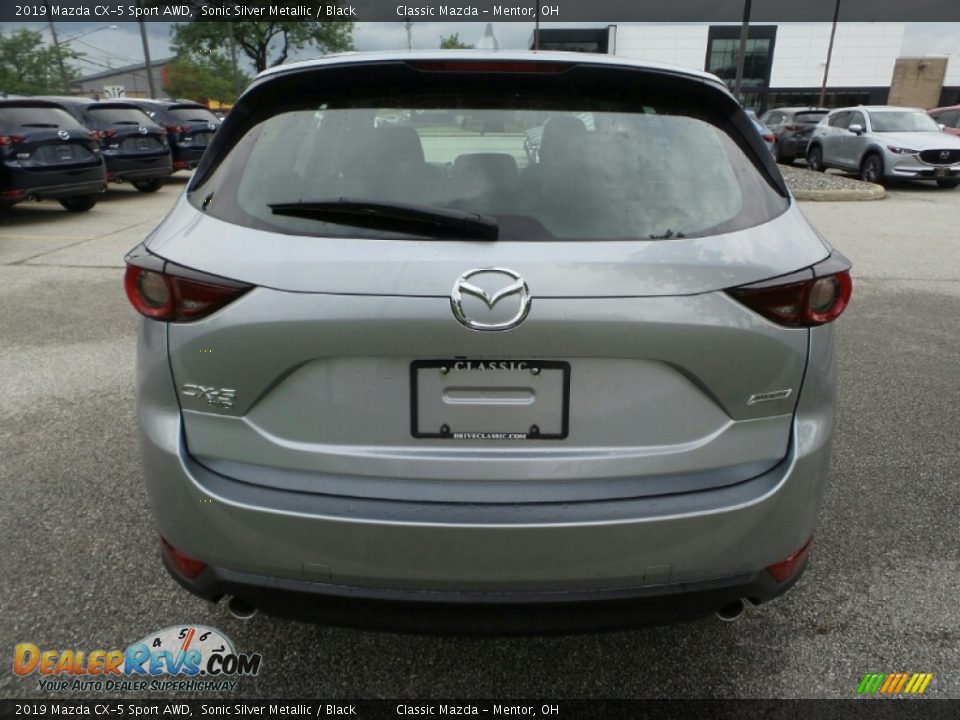 2019 Mazda CX-5 Sport AWD Sonic Silver Metallic / Black Photo #6