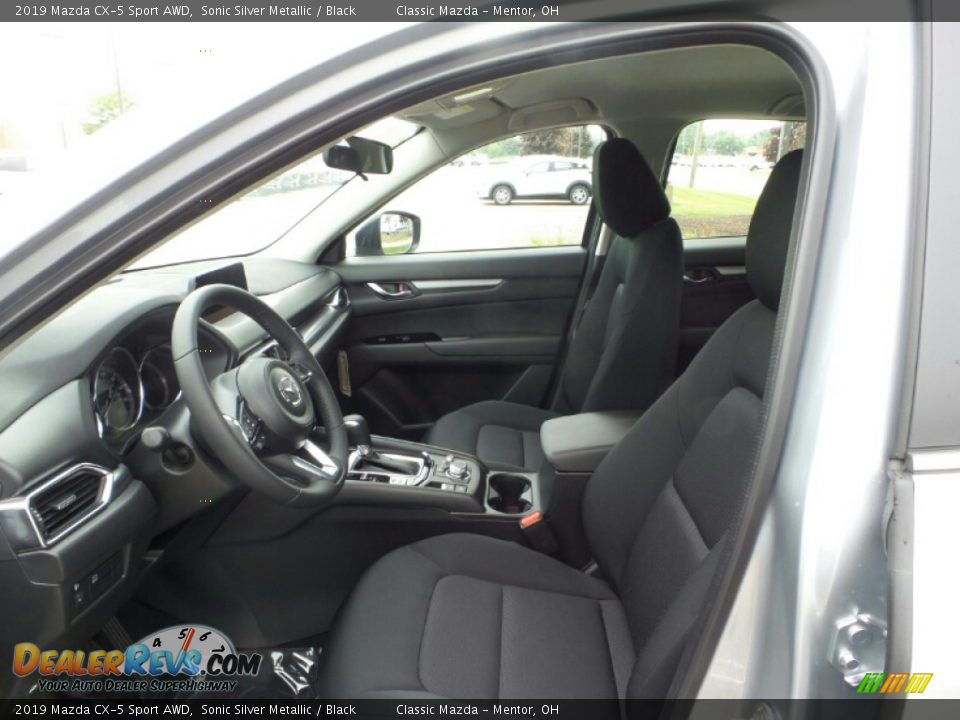 2019 Mazda CX-5 Sport AWD Sonic Silver Metallic / Black Photo #8