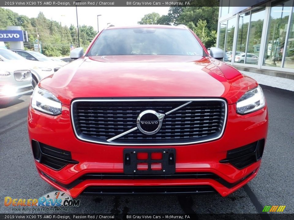 2019 Volvo XC90 T5 AWD R-Design Passion Red / Charcoal Photo #9