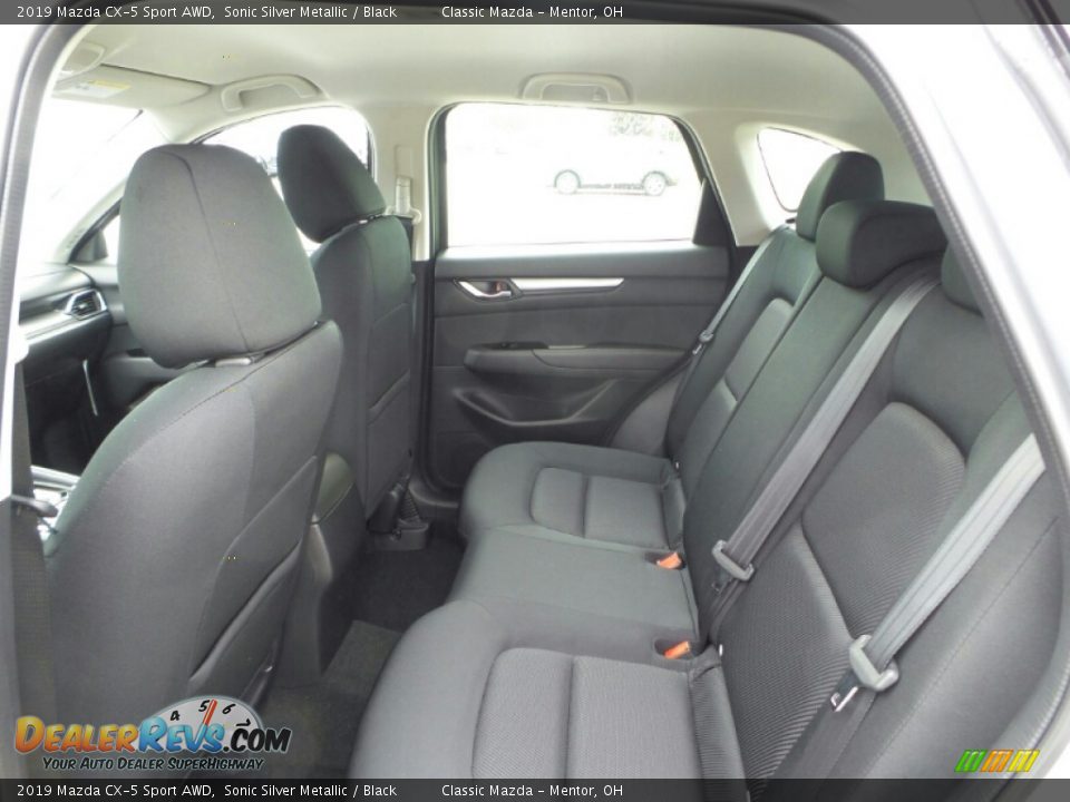 2019 Mazda CX-5 Sport AWD Sonic Silver Metallic / Black Photo #9