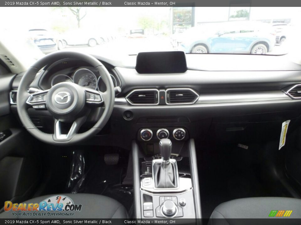2019 Mazda CX-5 Sport AWD Sonic Silver Metallic / Black Photo #10
