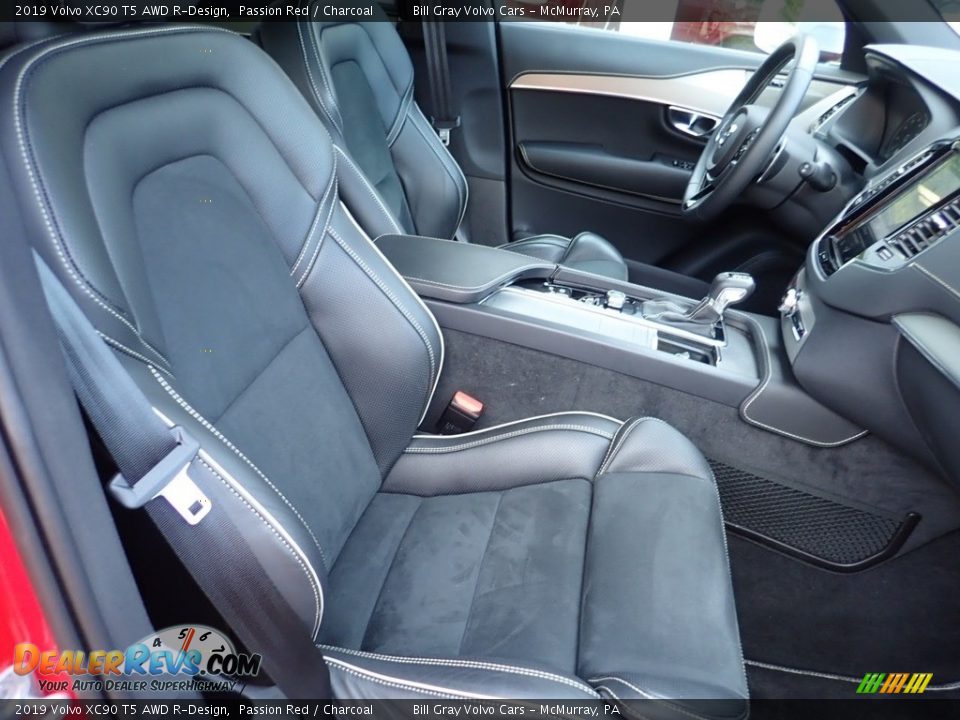 Charcoal Interior - 2019 Volvo XC90 T5 AWD R-Design Photo #11
