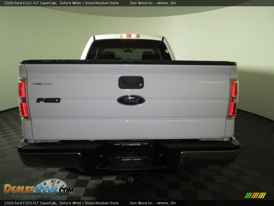 2009 Ford F150 XLT SuperCab Oxford White / Stone/Medium Stone Photo #11