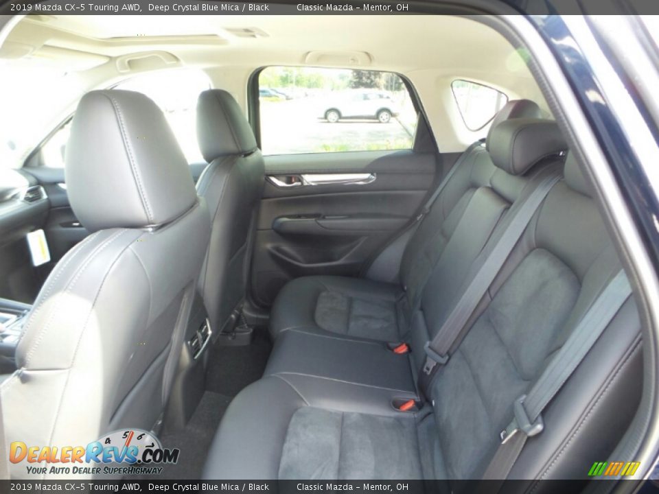 2019 Mazda CX-5 Touring AWD Deep Crystal Blue Mica / Black Photo #9