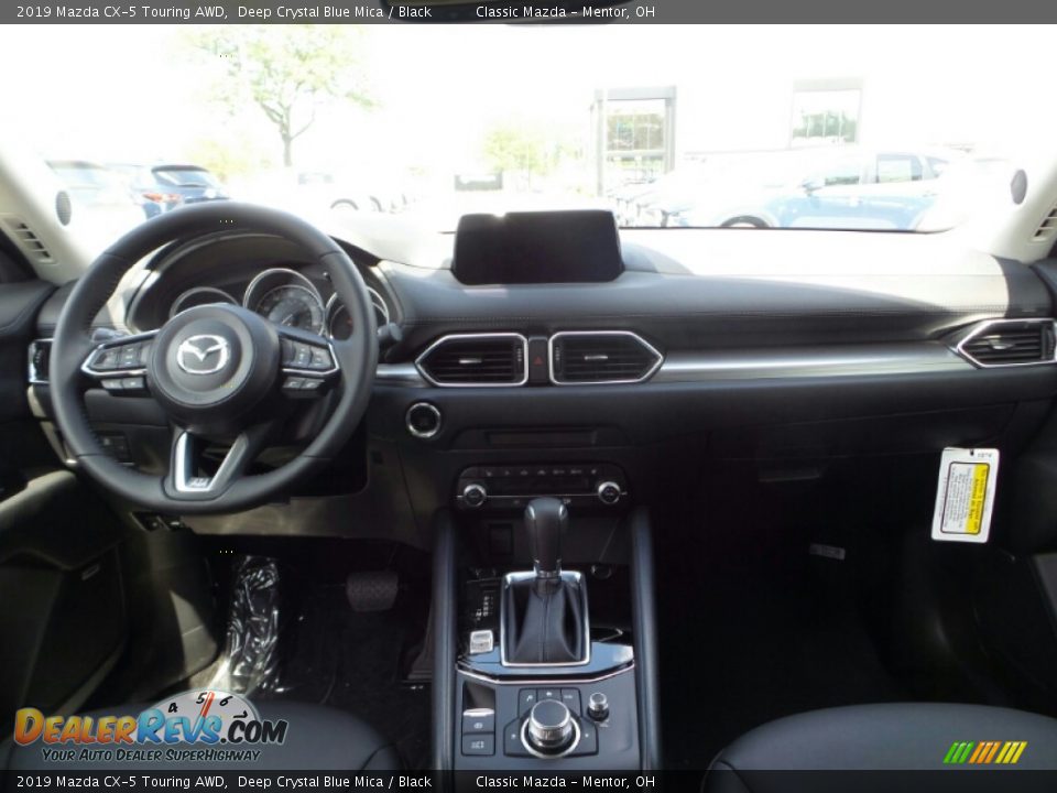 2019 Mazda CX-5 Touring AWD Deep Crystal Blue Mica / Black Photo #10