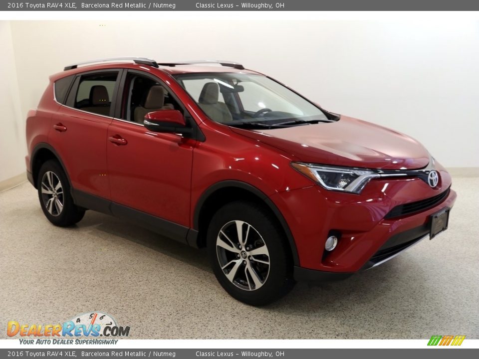 2016 Toyota RAV4 XLE Barcelona Red Metallic / Nutmeg Photo #1