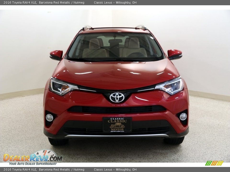 2016 Toyota RAV4 XLE Barcelona Red Metallic / Nutmeg Photo #2