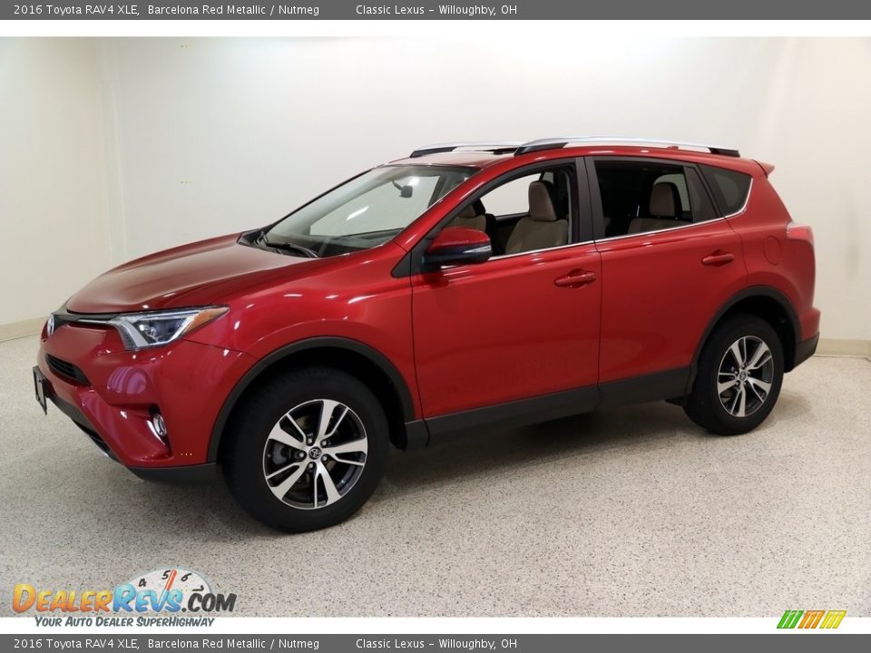 2016 Toyota RAV4 XLE Barcelona Red Metallic / Nutmeg Photo #3