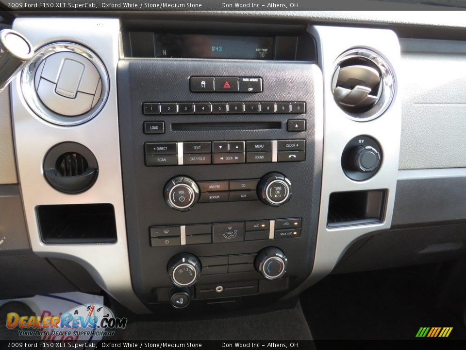 2009 Ford F150 XLT SuperCab Oxford White / Stone/Medium Stone Photo #31