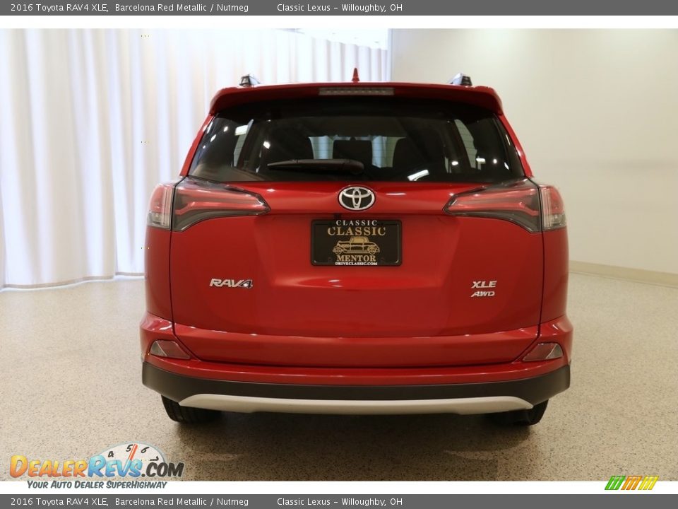 2016 Toyota RAV4 XLE Barcelona Red Metallic / Nutmeg Photo #17