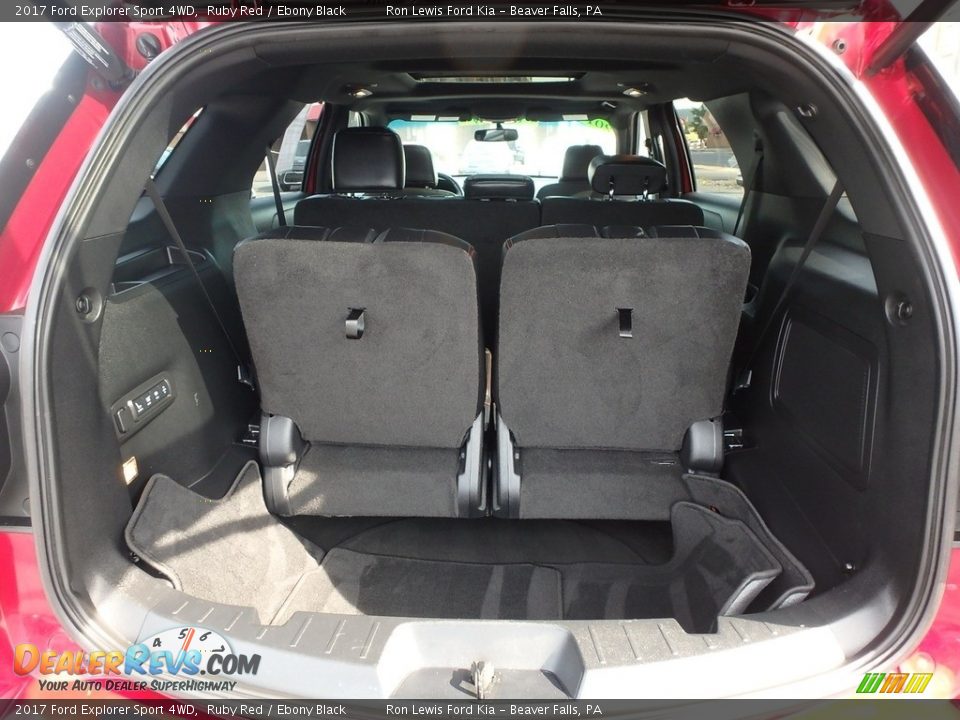 2017 Ford Explorer Sport 4WD Ruby Red / Ebony Black Photo #4