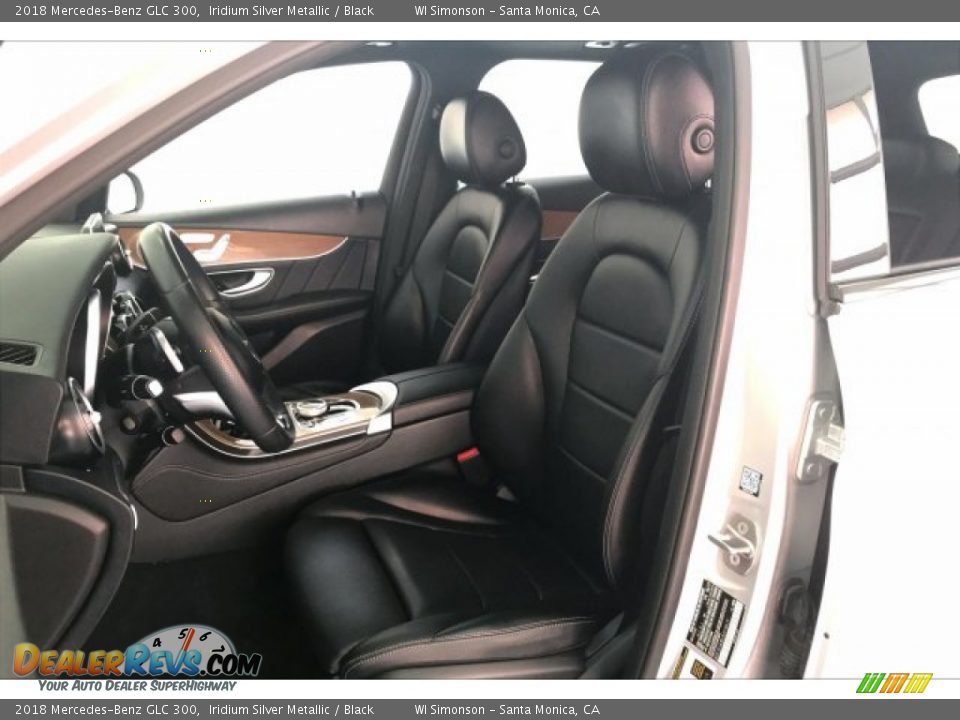2018 Mercedes-Benz GLC 300 Iridium Silver Metallic / Black Photo #14