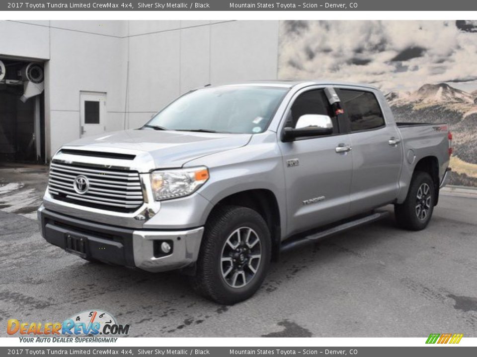 2017 Toyota Tundra Limited CrewMax 4x4 Silver Sky Metallic / Black Photo #2