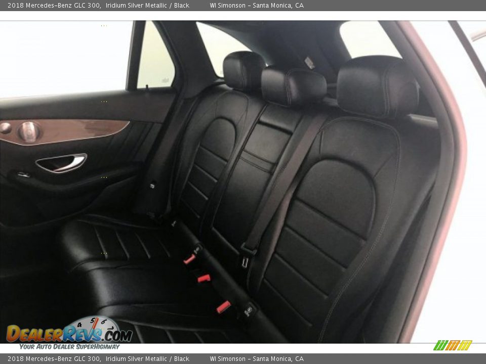 2018 Mercedes-Benz GLC 300 Iridium Silver Metallic / Black Photo #15