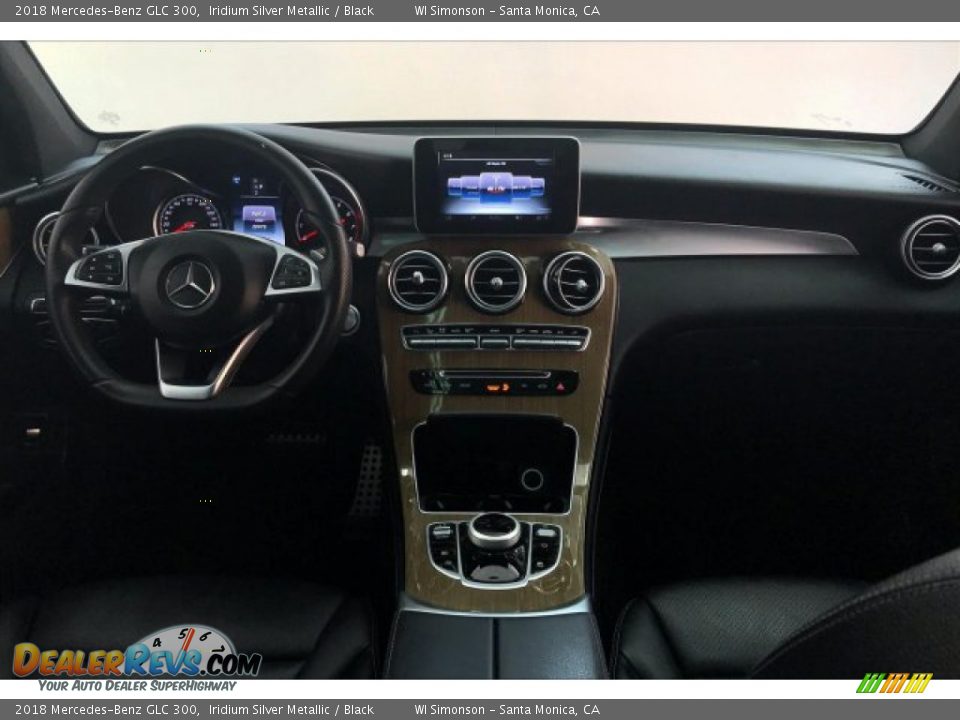 2018 Mercedes-Benz GLC 300 Iridium Silver Metallic / Black Photo #17
