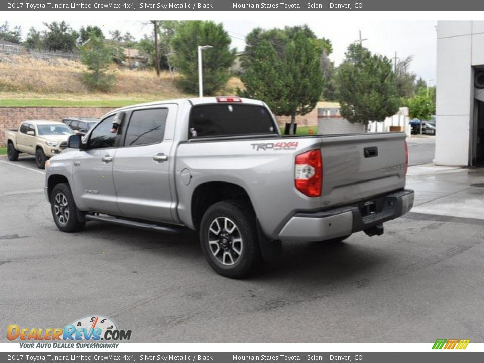 2017 Toyota Tundra Limited CrewMax 4x4 Silver Sky Metallic / Black Photo #4