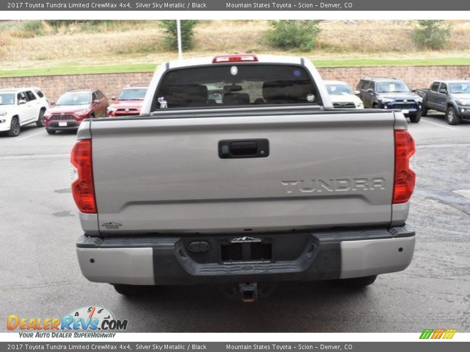 2017 Toyota Tundra Limited CrewMax 4x4 Silver Sky Metallic / Black Photo #5