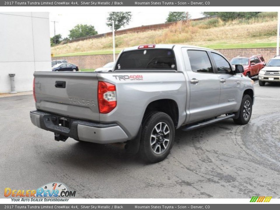 2017 Toyota Tundra Limited CrewMax 4x4 Silver Sky Metallic / Black Photo #6