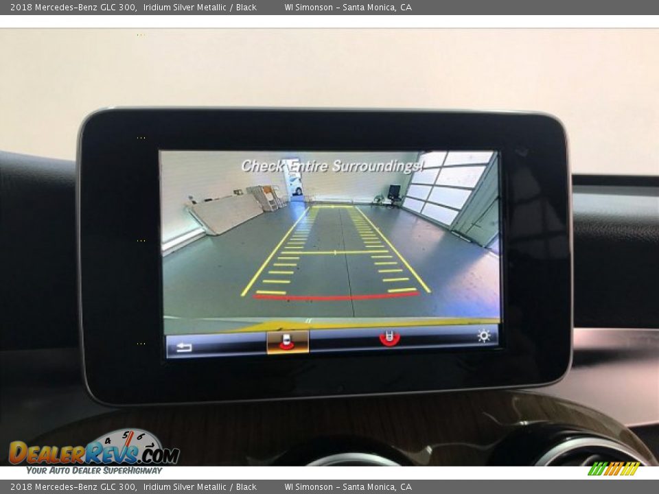 2018 Mercedes-Benz GLC 300 Iridium Silver Metallic / Black Photo #21