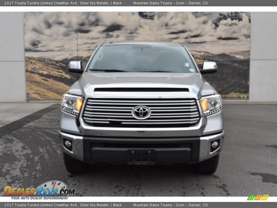 2017 Toyota Tundra Limited CrewMax 4x4 Silver Sky Metallic / Black Photo #8