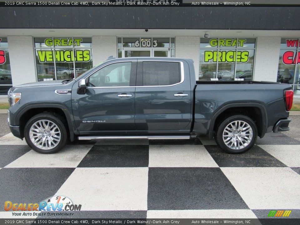 2019 GMC Sierra 1500 Denali Crew Cab 4WD Dark Sky Metallic / Dark Walnut/­Dark Ash Grey Photo #1