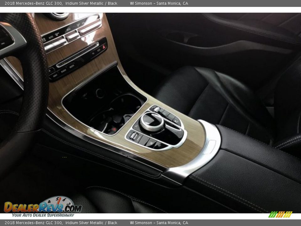 2018 Mercedes-Benz GLC 300 Iridium Silver Metallic / Black Photo #23
