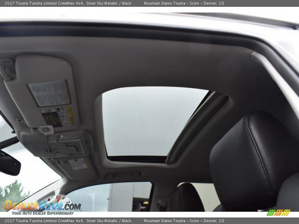 2017 Toyota Tundra Limited CrewMax 4x4 Silver Sky Metallic / Black Photo #10