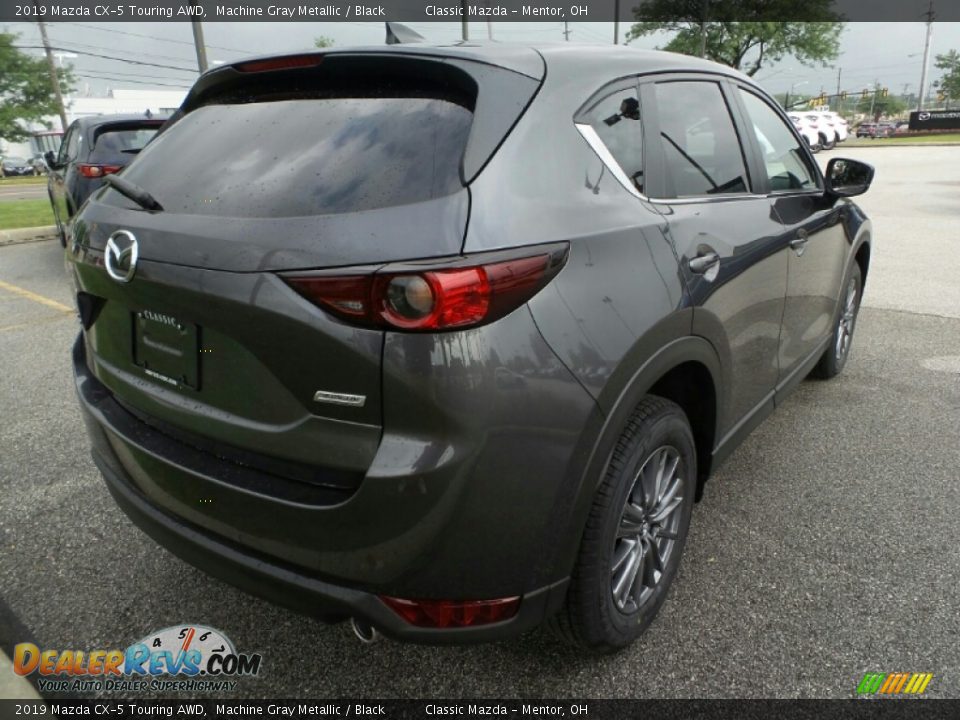 2019 Mazda CX-5 Touring AWD Machine Gray Metallic / Black Photo #7