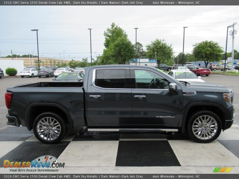 2019 GMC Sierra 1500 Denali Crew Cab 4WD Dark Sky Metallic / Dark Walnut/­Dark Ash Grey Photo #3