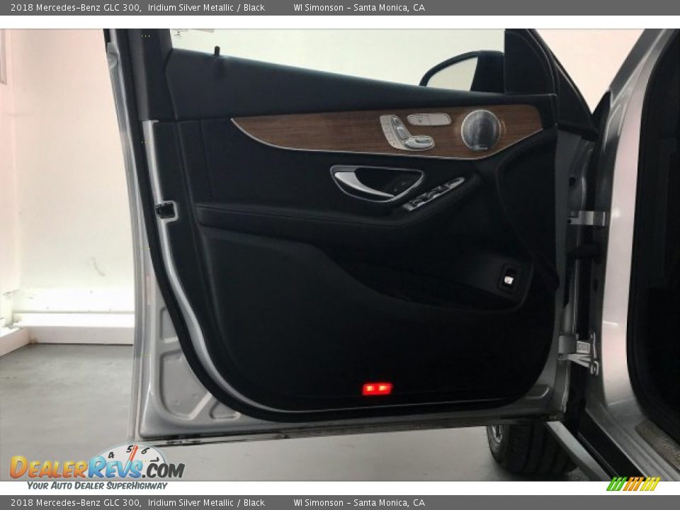 2018 Mercedes-Benz GLC 300 Iridium Silver Metallic / Black Photo #25