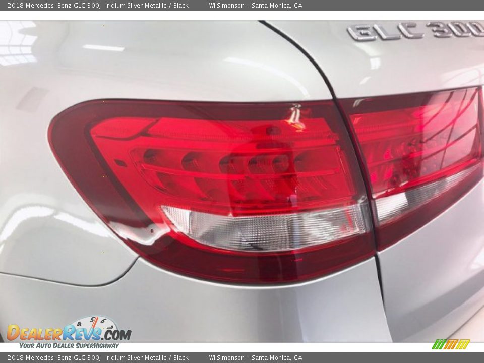 2018 Mercedes-Benz GLC 300 Iridium Silver Metallic / Black Photo #26
