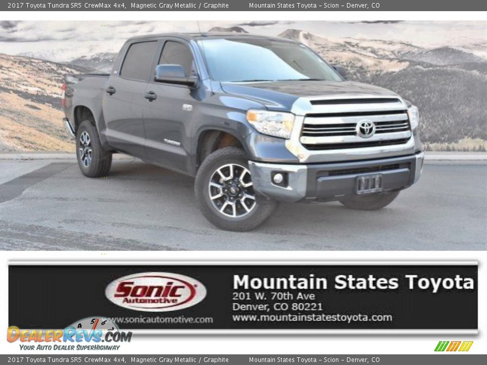 2017 Toyota Tundra SR5 CrewMax 4x4 Magnetic Gray Metallic / Graphite Photo #1