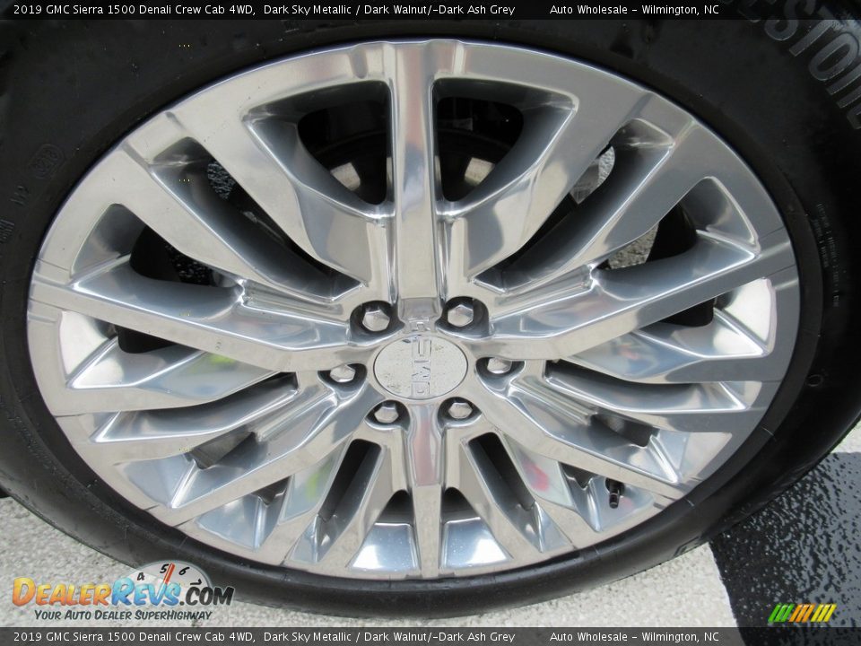 2019 GMC Sierra 1500 Denali Crew Cab 4WD Dark Sky Metallic / Dark Walnut/­Dark Ash Grey Photo #7