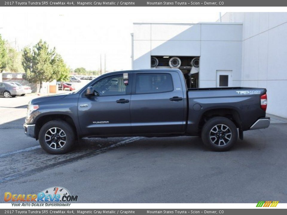 2017 Toyota Tundra SR5 CrewMax 4x4 Magnetic Gray Metallic / Graphite Photo #3