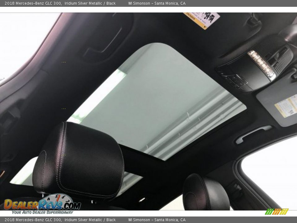 2018 Mercedes-Benz GLC 300 Iridium Silver Metallic / Black Photo #29