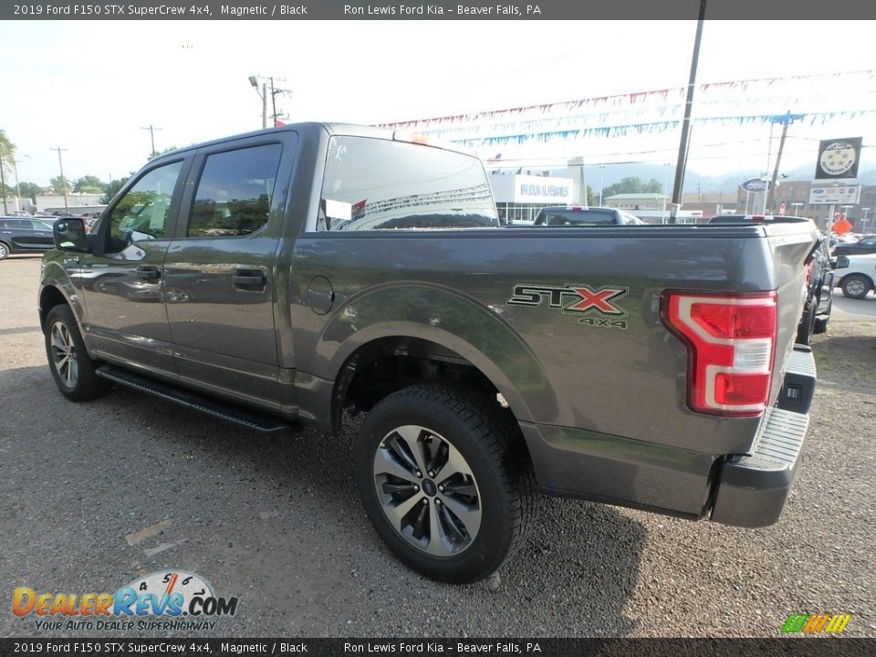 2019 Ford F150 STX SuperCrew 4x4 Magnetic / Black Photo #4