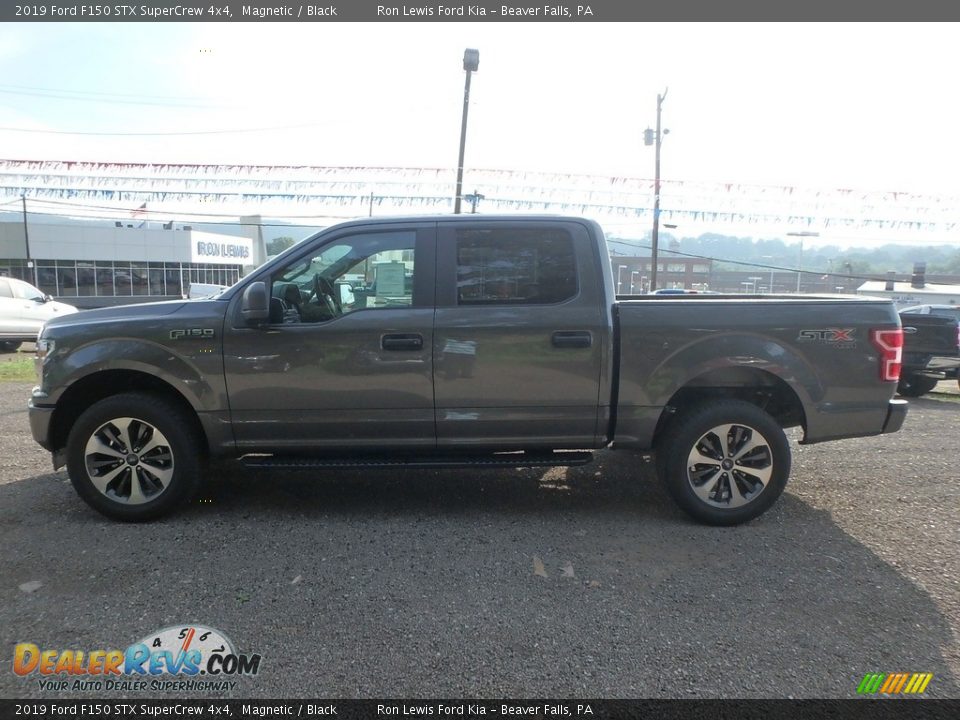 2019 Ford F150 STX SuperCrew 4x4 Magnetic / Black Photo #5