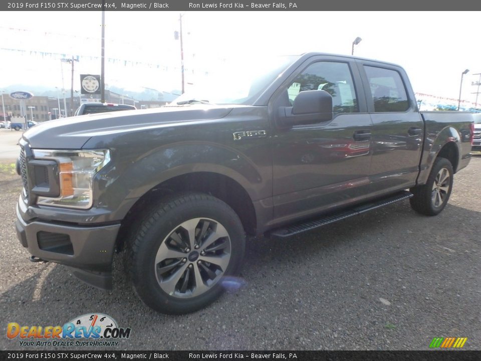 2019 Ford F150 STX SuperCrew 4x4 Magnetic / Black Photo #6
