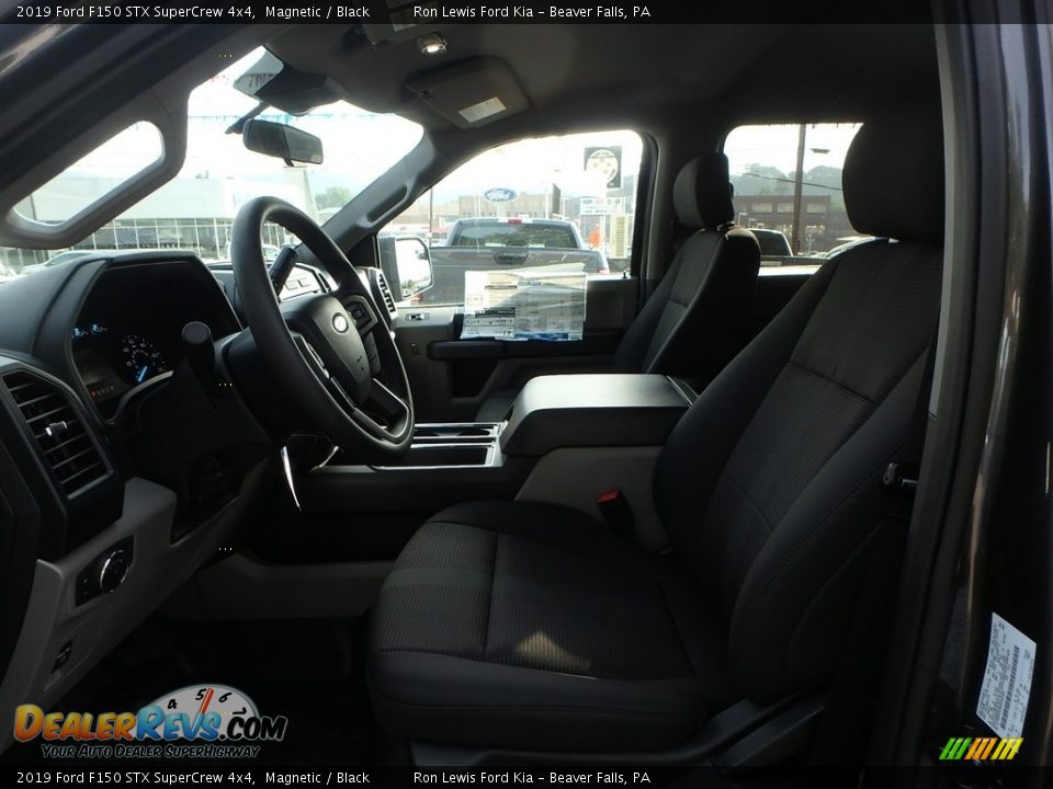 2019 Ford F150 STX SuperCrew 4x4 Magnetic / Black Photo #11