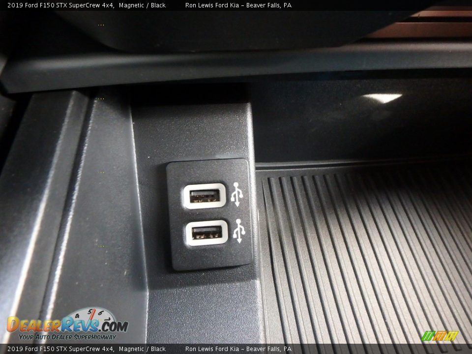 2019 Ford F150 STX SuperCrew 4x4 Magnetic / Black Photo #19