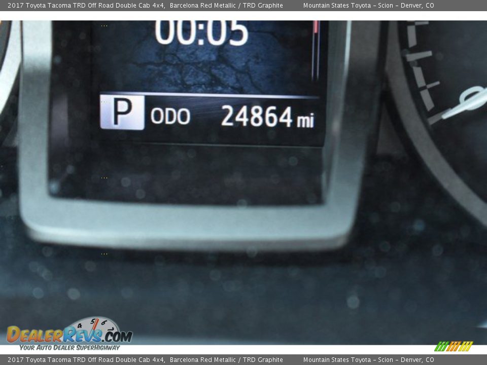 2017 Toyota Tacoma TRD Off Road Double Cab 4x4 Barcelona Red Metallic / TRD Graphite Photo #12