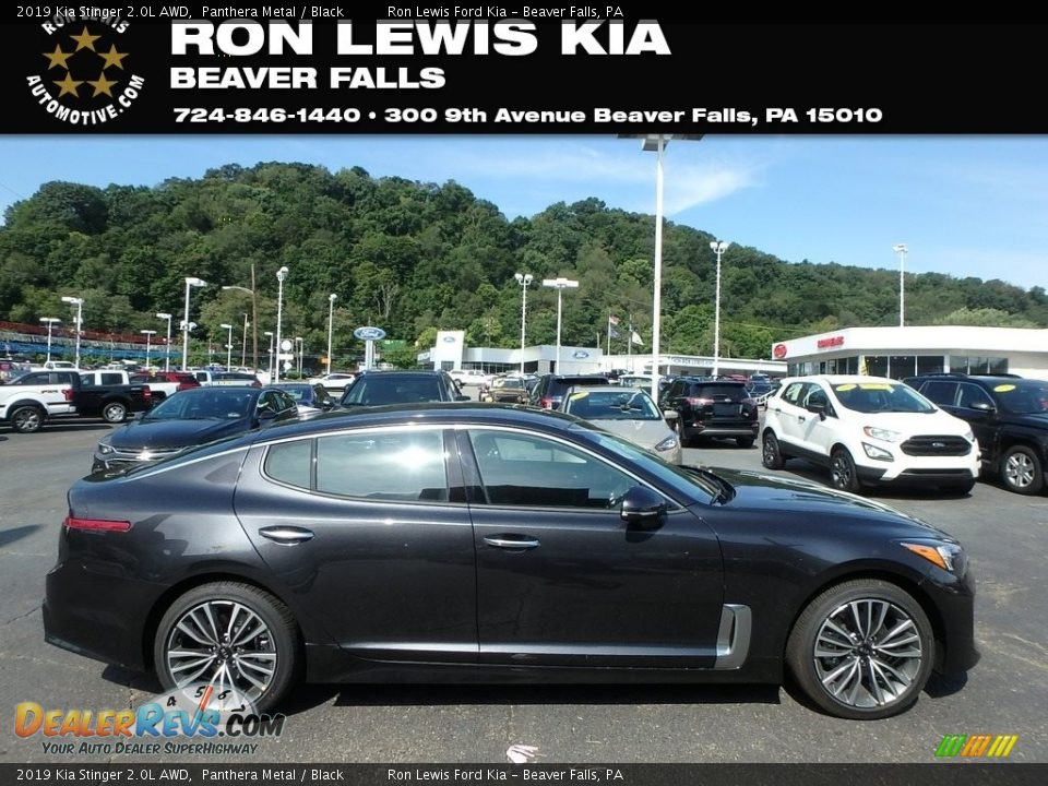 2019 Kia Stinger 2.0L AWD Panthera Metal / Black Photo #1