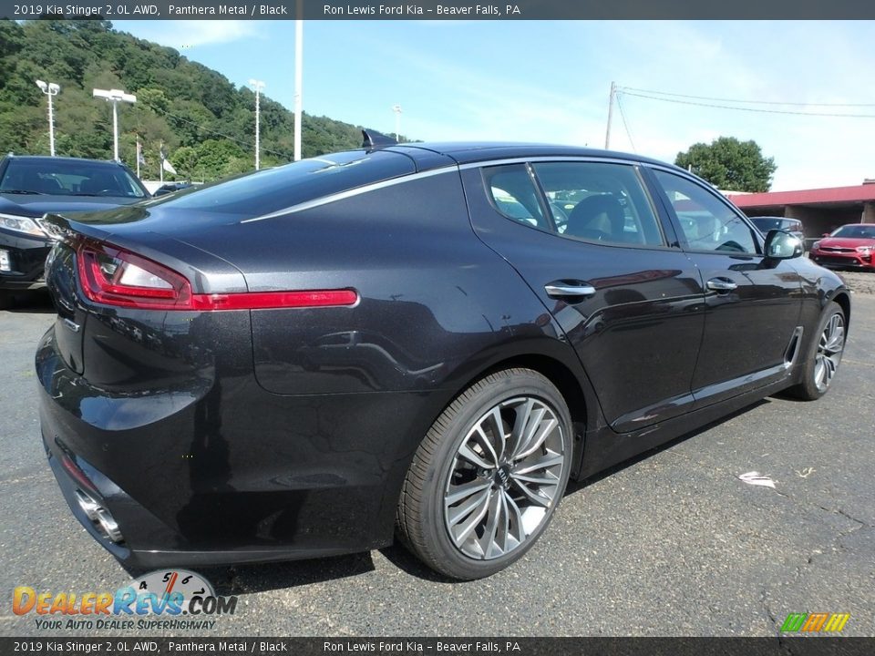 2019 Kia Stinger 2.0L AWD Panthera Metal / Black Photo #2