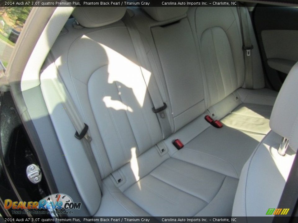 2014 Audi A7 3.0T quattro Premium Plus Phantom Black Pearl / Titanium Gray Photo #25