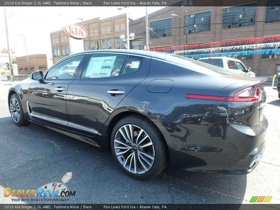 2019 Kia Stinger 2.0L AWD Panthera Metal / Black Photo #5