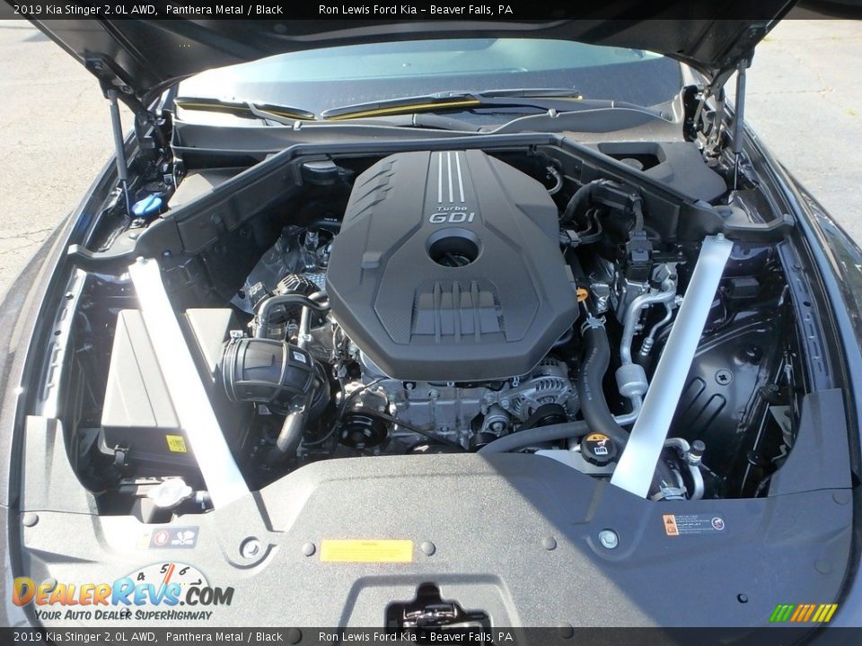 2019 Kia Stinger 2.0L AWD 2.0 Liter GDI Turbocharged DOHC 16-Valve CVVT 4 Cylinder Engine Photo #8