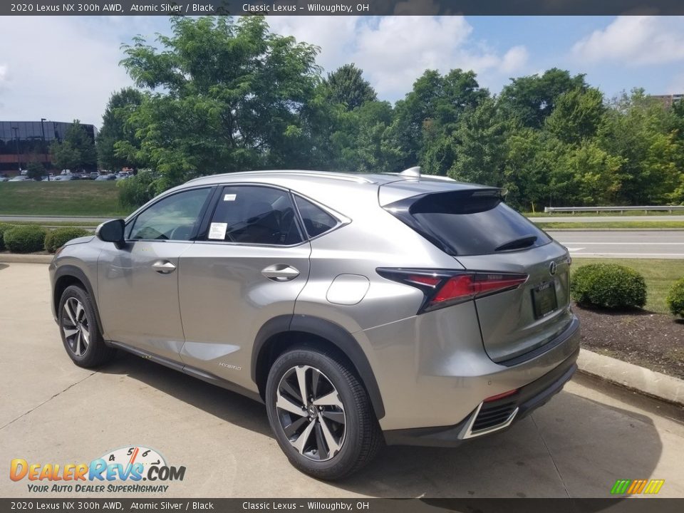 2020 Lexus NX 300h AWD Atomic Silver / Black Photo #4