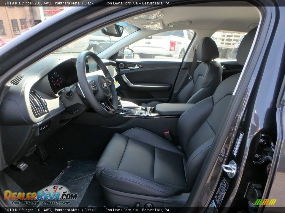 Front Seat of 2019 Kia Stinger 2.0L AWD Photo #12